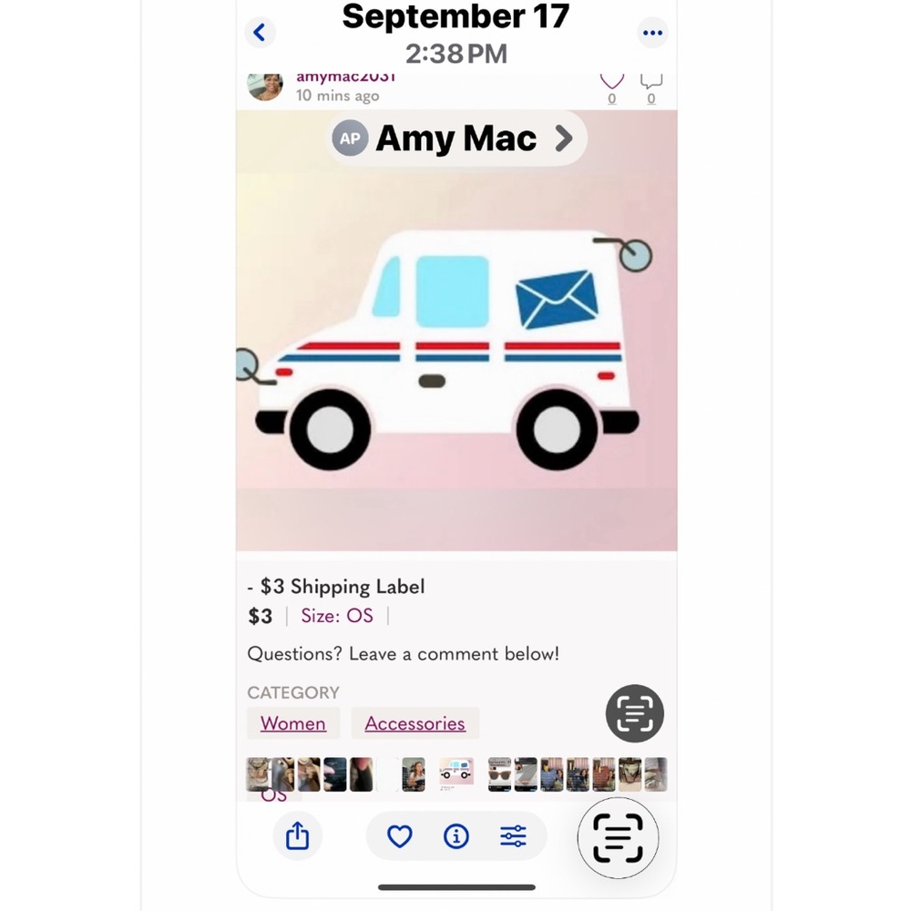 CHANEL White Crossbody Bag with Blue and Red Accents